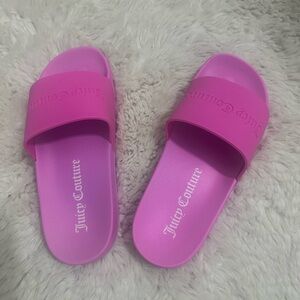Juicy Couture Pink Minimalist Sandals